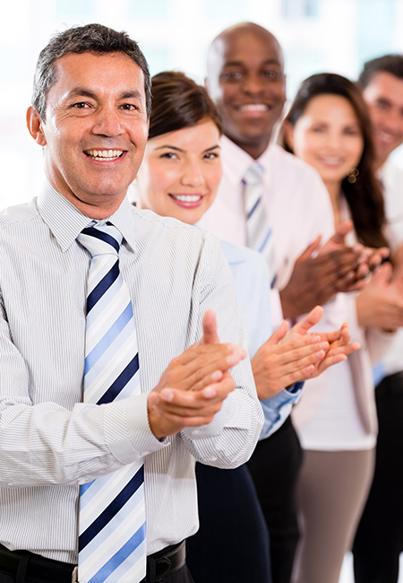 Happy Insurance Agents